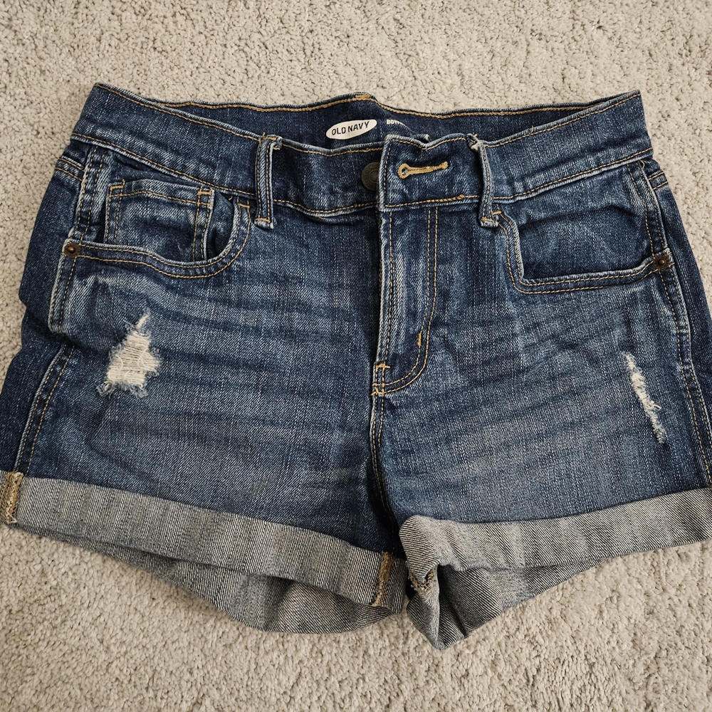 Old Navy Women's Blue Denim Shorts